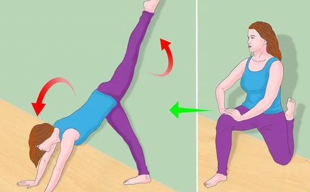 B体育瑜伽初学者想要快速开髋get劈叉一字马这18个动作要常练(图2)
