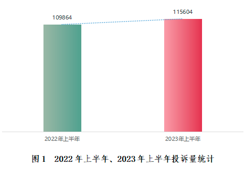 Bsport体育深圳市消委会发布2023年上半年投诉数据分析报告(图1)