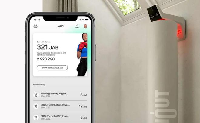 Bsport·B体育AI+拳击沙袋=出气筒？Bhout获千万融资不出门也能暴汗燃(图6)